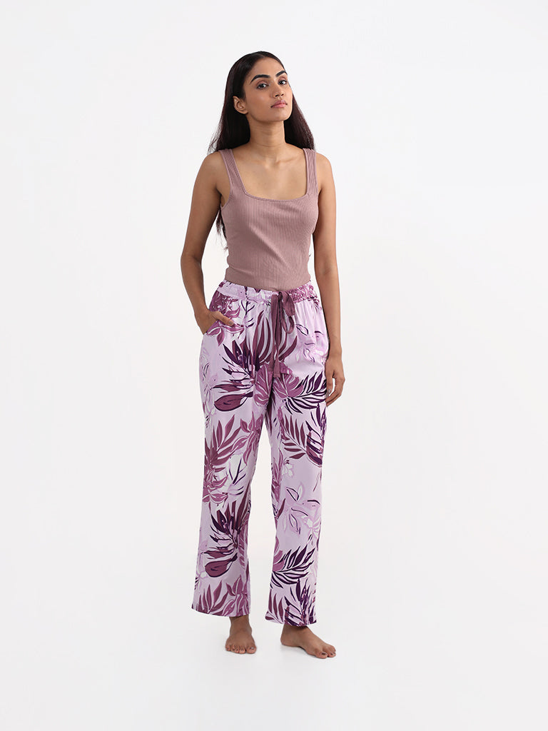 ANIKA Vcut Yoga Pants  Dark Purple  Visual Mood