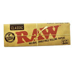 RAW Classic Single Wide 1 1/4th Rolling Paper 