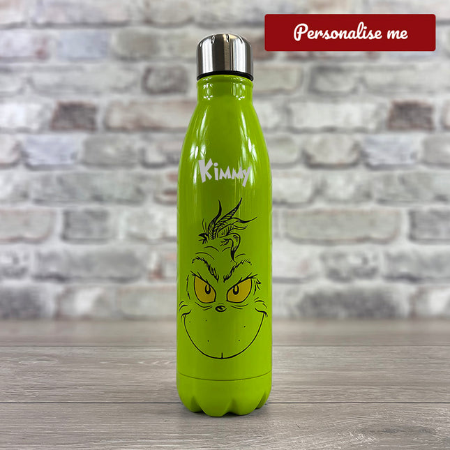 Grinch Water Bottle 