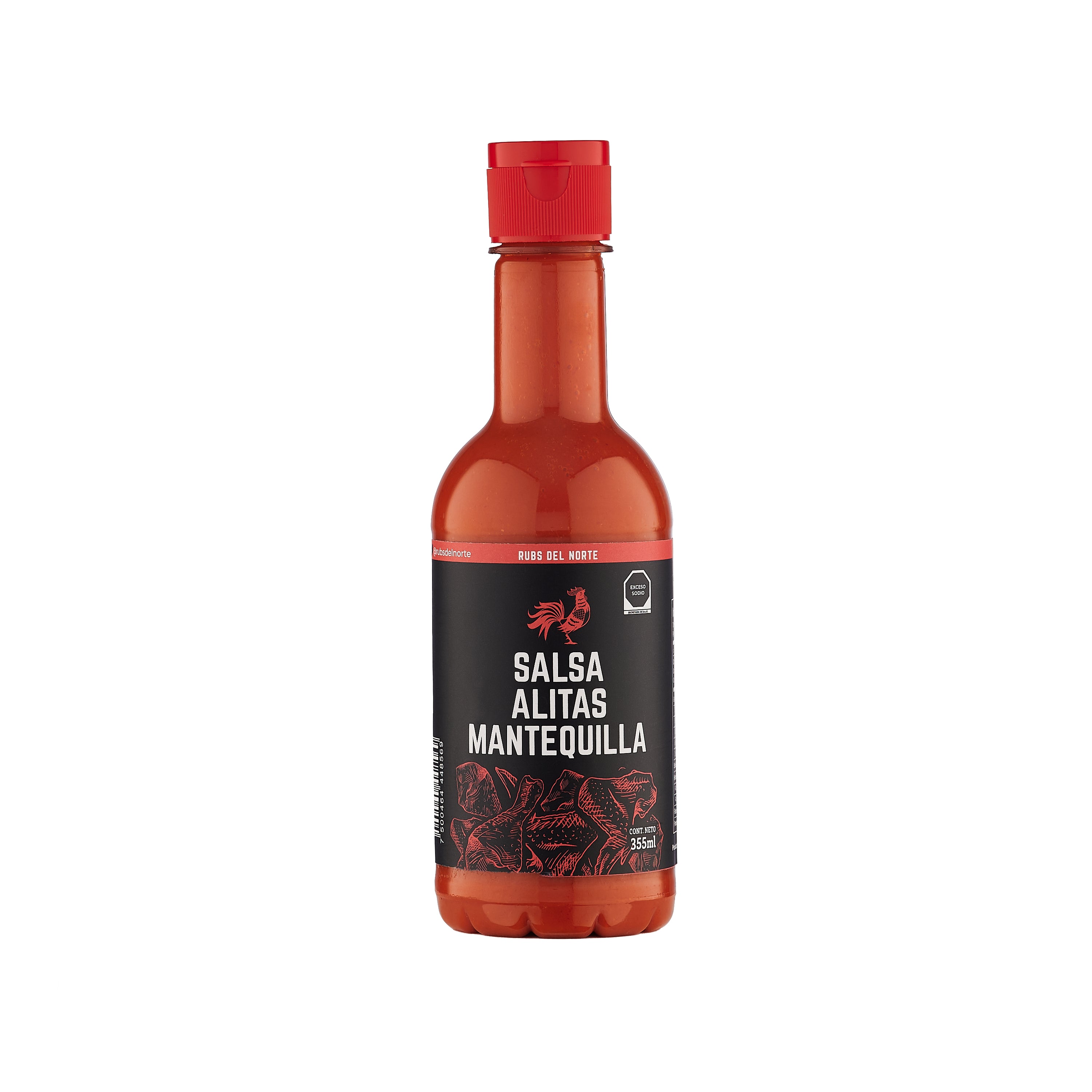 Salsa Alitas Mantequilla Rubs del Norte 355 ml