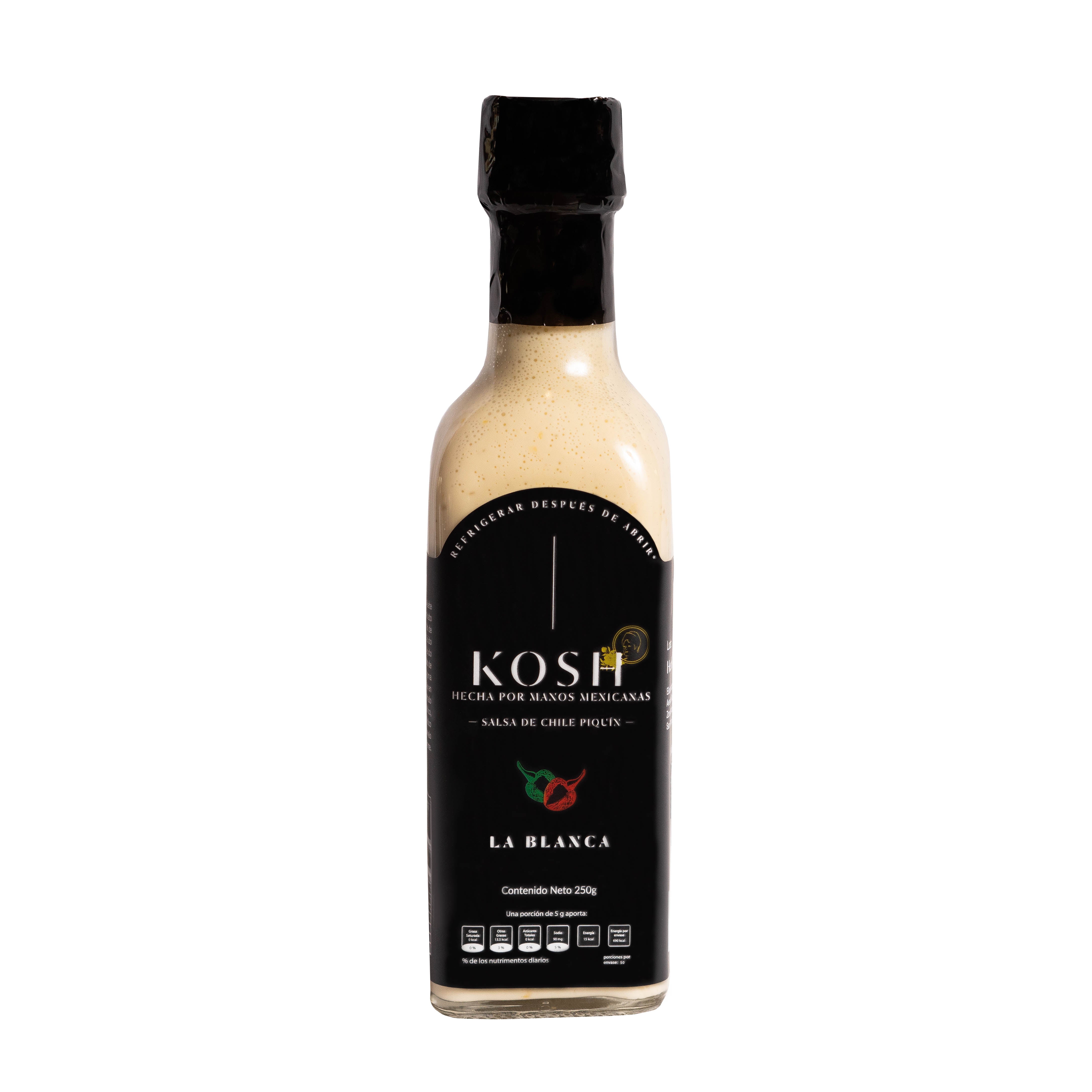 Salsa de Chile Piquín KOSH 250 g