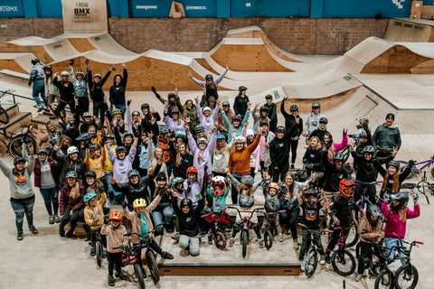 Project Evolve Womens Skatepark Jam Group Photo