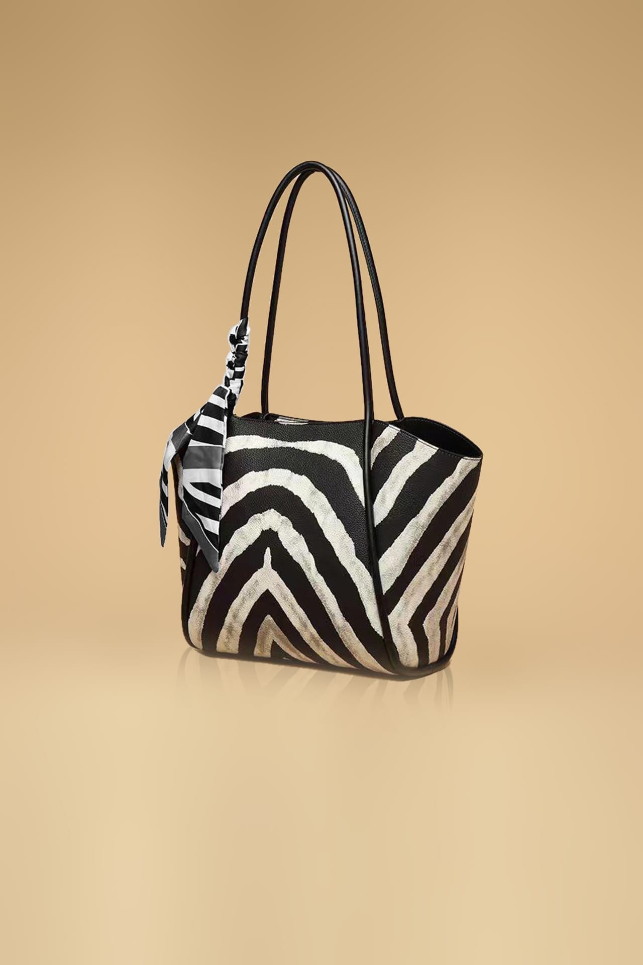 unbranded | Bags | Gold And Black Zebra Purse | Poshmark