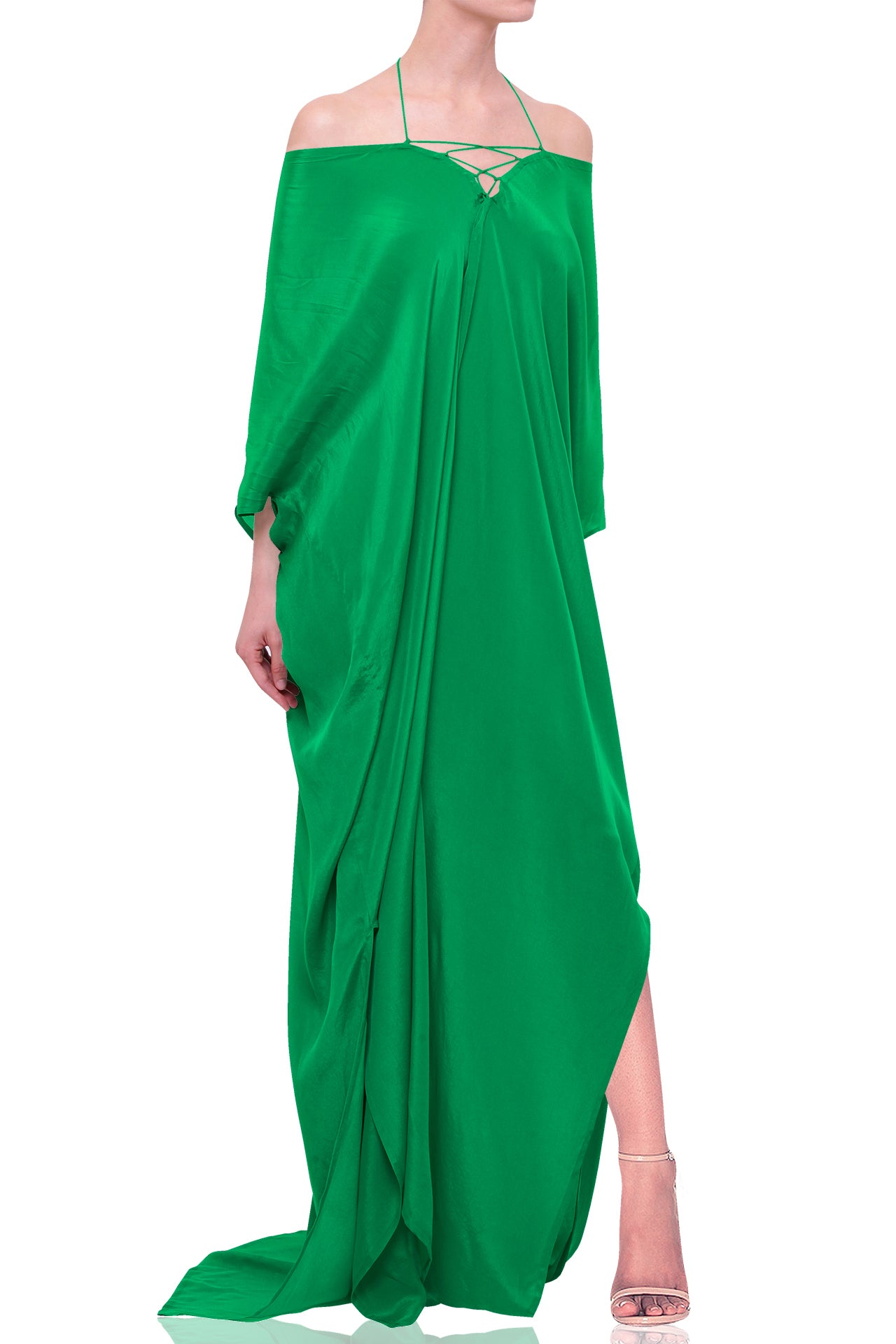 Green Kaftan | Designer Green Kaftan & Green Kaftan Dress - Shahida Parides