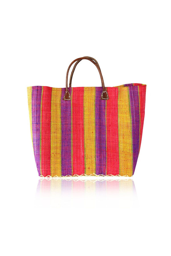 Designer Straw Tote Bag