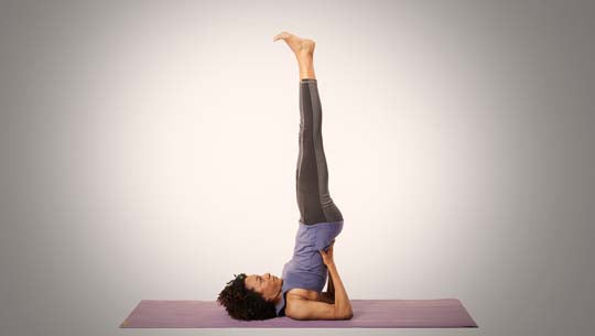 half shoulder stand yoga for hernia