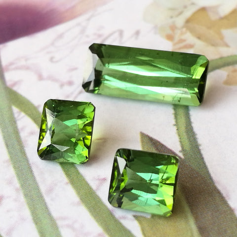 Green Tourmalines