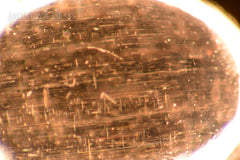Two-phase oriented inclusions in aquamarine