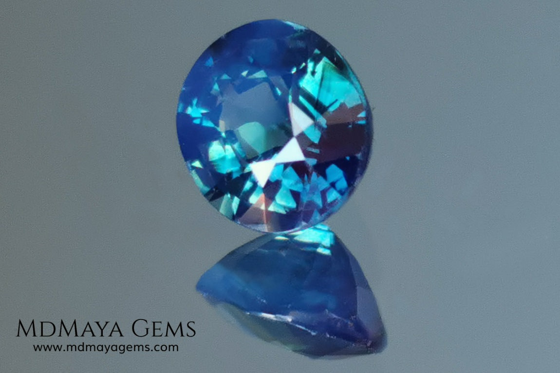 blue green sapphire