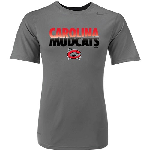 Carolina Mudcats Grey Fade Nike Dri-fit 