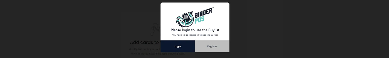 Submitting a Buylist