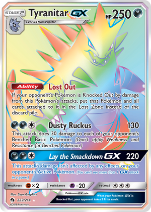 Lugia GX (227/214) [Sun & Moon: Lost Thunder] – Black Swamp Games