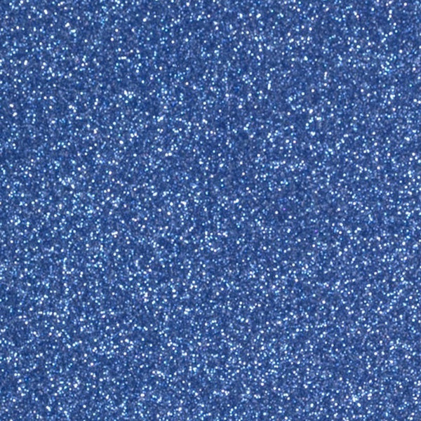 Siser Glitter HTV 20 x 5ft Roll - Iron on Heat Transfer Vinyl (Royal Blue)