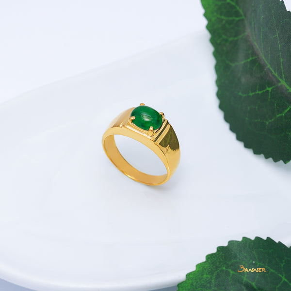 Green Jade Ring | Jade Artisan