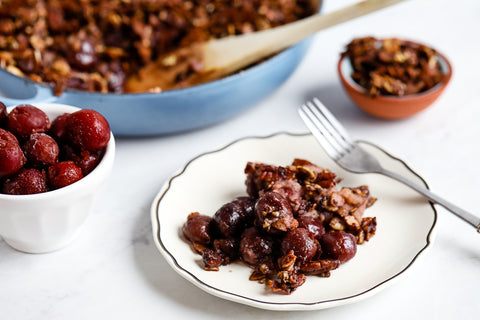 Nutrail Keto Cherry Cobbler Recipe