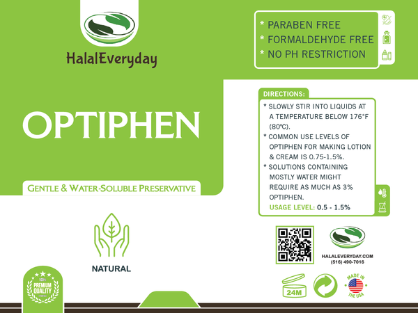 Optiphen Preservative Liquid (8 oz / 236 ml) Optiphen Natural Preservative for Cosmetics Water Soluble Paraben Free Broad Spectrum Preservative for