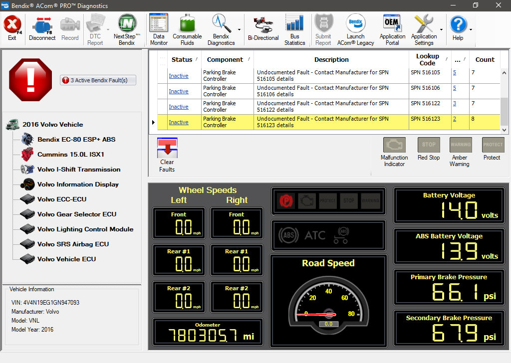 calibrate bendix abs