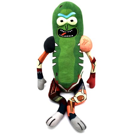 pickle rick plush toy