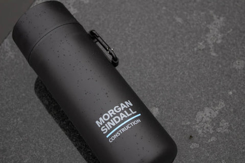morgan sindall co-branding branded reusable bottles sustainable promotional gifts