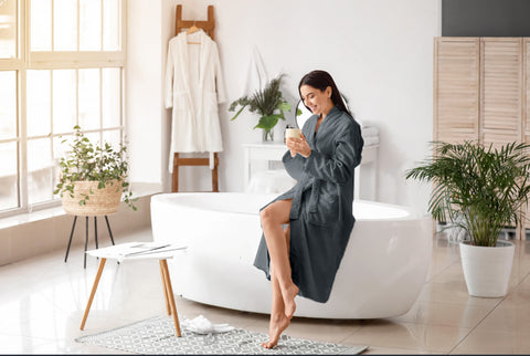 unisex bathrobe