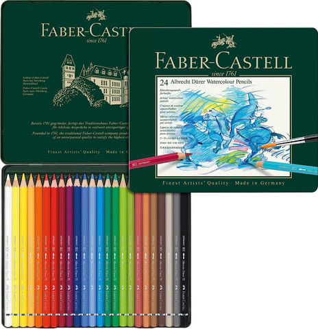 Crayons de couleur aquarelle