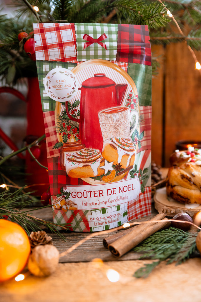 Sachet du thé Gouter de Noel de Caro From Woodland