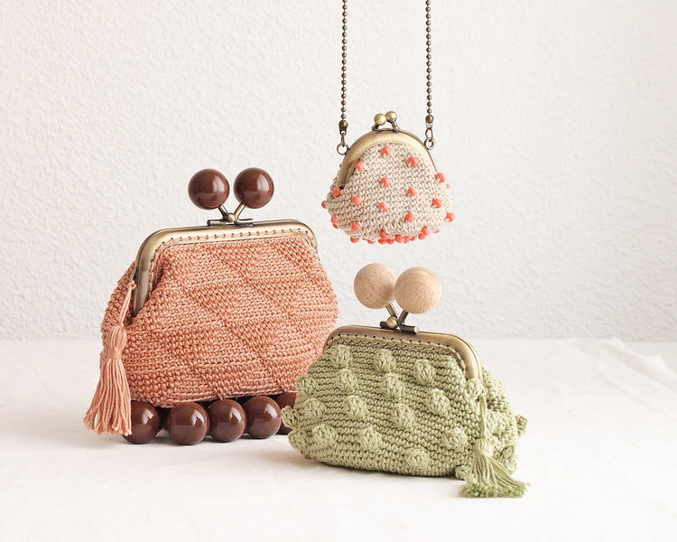Colección exclusiva de y bolsos de crochet hechos a mano – Basimaker