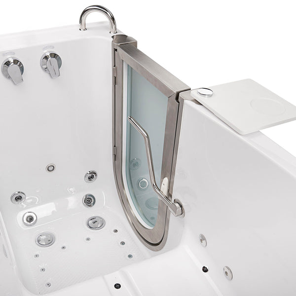 ella walk-in tub with hydro and air massages