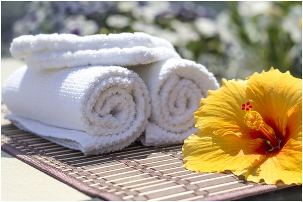 bathroom spa towels