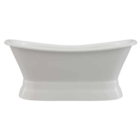 cast iron bathtub