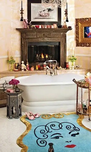 christina aguilera bathtub