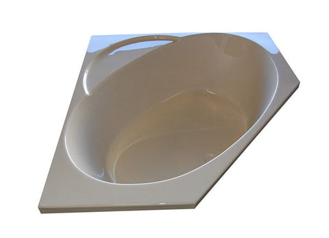 48" corner tub