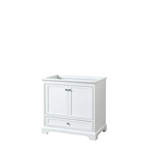 small white bathroom vanity