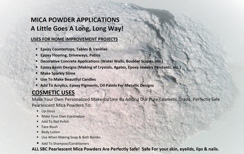 Mica Powder-100% Pure Mica 4oz