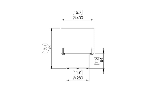 PILLAR 3L DESIGNER FIREPLACE