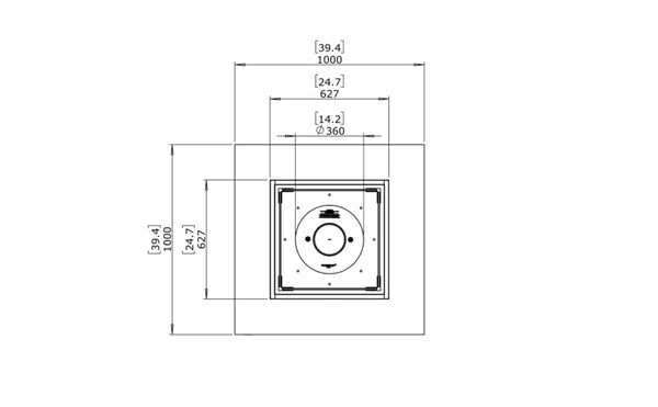 BASE 40 FIRE PIT TABLE