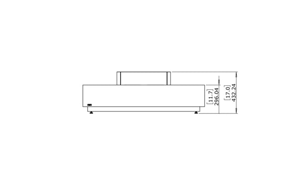 Martini 50 Fire Pit Table Dimensions