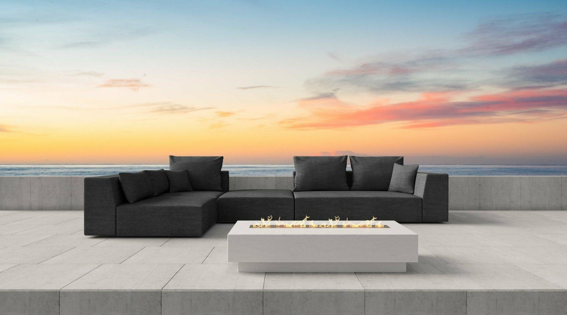 Sienna Outdoor Sectional Outdoor Sectional Thomas Dawn