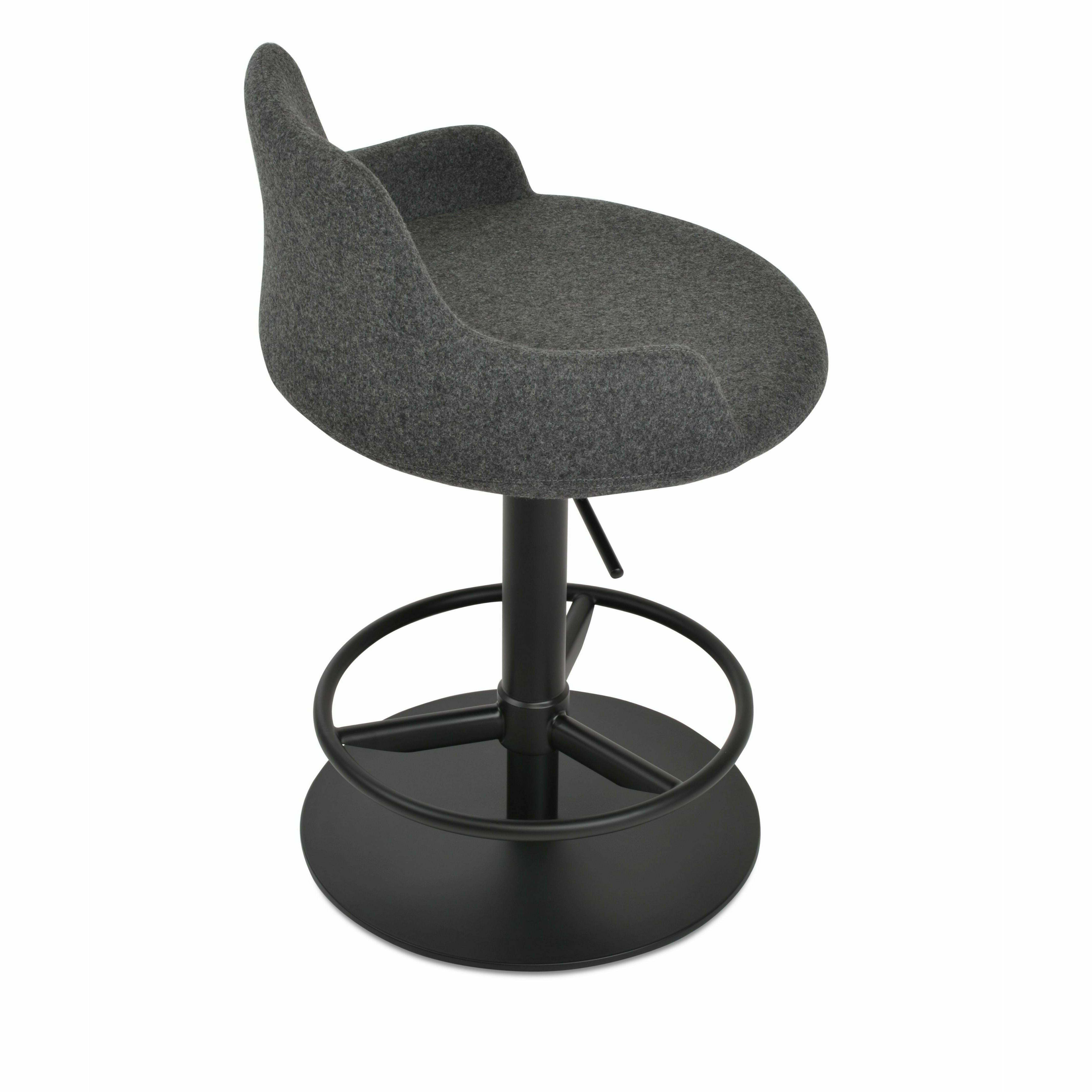 Dervish Piston Swivel Stool Dining Chair Soho Concept