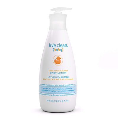 Live Clean Baby Shea Cocoa Butter Baby Lotion