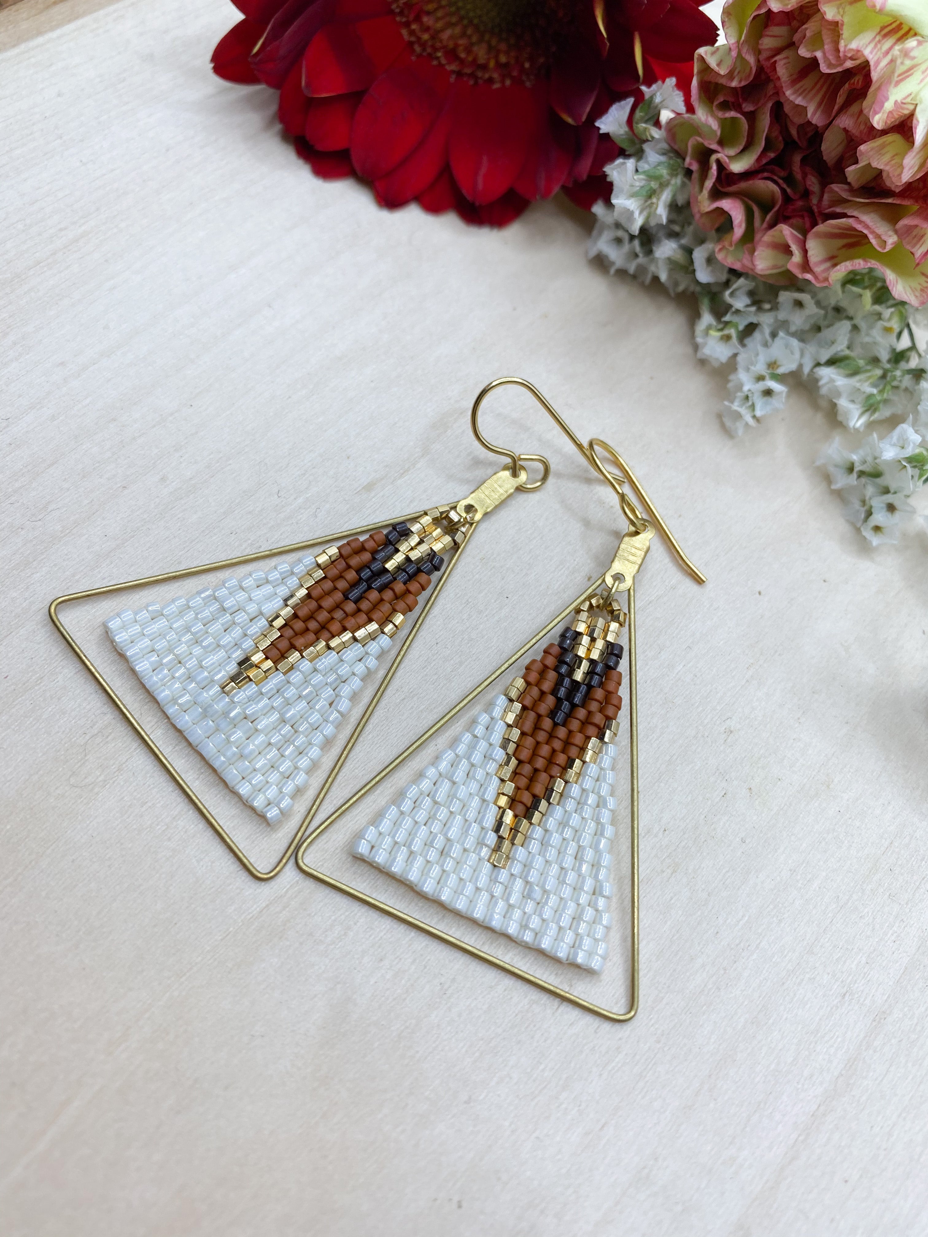 70s Framed Triangles