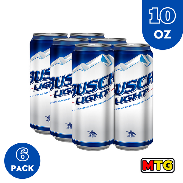6 Pack - Busch Light 10oz – Morovis To Go