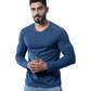 Crew Neck Solid Colour Full Sleeve Regular fit T-Shirts for Men Sizes from XS to 8XL.