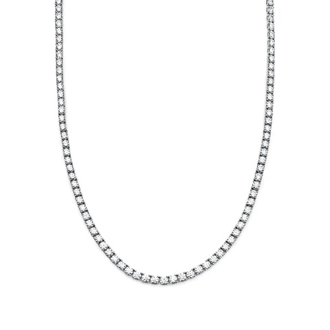 Jewels Aficionado by Wrist Aficionado diamond tennis necklace