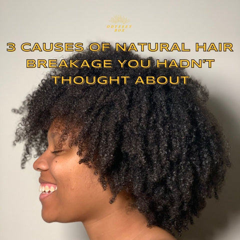 Cause of natural hair breakage