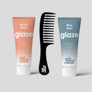 Blonde Pastel Glaze Set and Comb