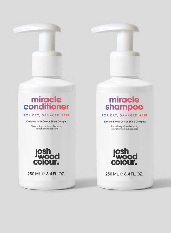 Miracle Shampoo and Conditioner for Dry, Damaged Hair Set