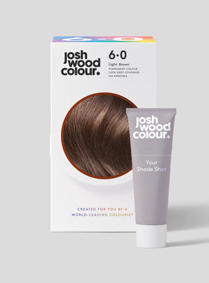 Permanent Hair Colour 6.0 - Light Brown + Shade Shot