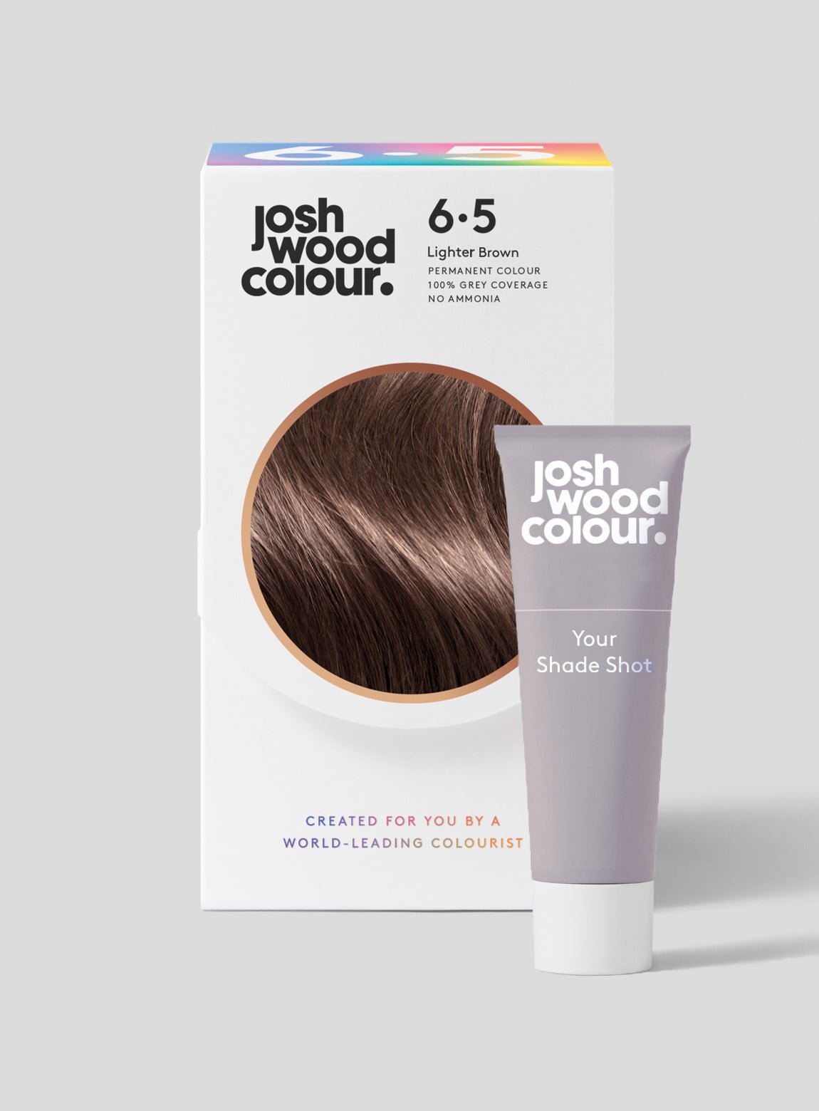 Permanent Hair Colour 6.5 - Lighter Brown + Shade Shot - Josh Wood Colour product image