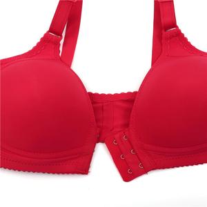 Front Open Non-Wired Thin Padded Cotton Bra